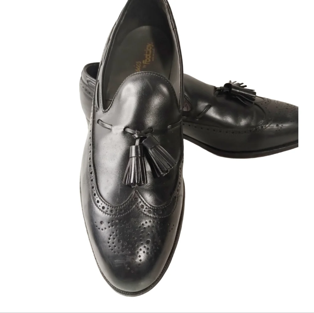 FootJoy Classic Leather Tassel Loafers Mens size 10.5 Professional Corpcore Shoe